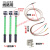接地线 高压接地线10kv平口便携 35kv配电房临时三相短路接地棒MYFS 35kv1米棒+线长2米*3根+8米主线