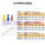 1.25/2-110/250全绝缘冷压接线端子快速插簧铜接头电线连接器 黄色 FDFD1.25-250【1000只/包】 0.5
