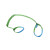 多来劲（DOLECO）扁吊带，扁平吊环吊带 2T×1m 绿色， 0561 9762 01