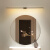 赛希哲卫生间镜柜专用led浴室镜前灯梳妆台北欧极简卫浴厕所灯床头壁灯 全铜本色+镜面款128cm-单色暖光