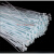 束线带 耐高温尼龙扎带耐低温塑料捆绑带固定拉紧器电线束线带扎丝JYH 耐低温/5*250宽4.5/250条/白