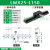 X轴位移平台LWX40/25-100/50长行程燕尾槽齿轮齿条型手动微调滑台 LWX25-L150(行程130mm)