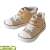MIKIHOUSE限定板鞋男女宝宝学步鞋帆布童鞋61-9303-387 卡其色三段现货 内长16cm
