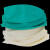 稳斯坦 WF069 乳胶防水套袖 耐油耐腐蚀工业护袖袖头 劳保橡胶袖套护袖 43cm白色(10双)