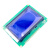 欧华远 3.2寸COB模组LCM12864J-3蓝屏黄屏5V带字库LCD液晶屏串并口通用黄屏黑字无焊接