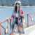 AEXP阿玛ea7xp尼旗舰轻薄防晒衣女长款年夏季新款防紫外线透气防 紫色 粉色 3XL