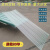 XMSJ加厚透明瓦阳光瓦FRP阳光板采光带雨棚屋顶阳光房树脂纤维彩亮瓦 1.0毫米1米长5张起发不含运