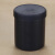 举焊加厚1kg塑料罐油墨罐子黑色避光锡膏密封螺旋罐1L升1000ml配内盖 黑色 1L加厚螺旋罐