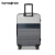 新秀丽（Samsonite）行李箱万向轮大容量拉杆箱陪嫁箱时尚旅行登机箱 红色 20寸  2.85kg   可扩容  可登