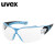 UVEX 9198256 防冲击防雾透气防尘眼镜  浅蓝 1副 透明镜片 均码