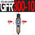 德客 气动调压过滤器GFR300-10油水分离器GFR200气源处理器 GFR300-10 /款03