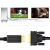 绿联 DP转HDMI转换线公对公 DP转DVI高清视频转接线VGA笔记本电脑台式机接电视显示器视频线 DP转DVI线【1080P/60Hz】 5米