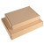 海斯迪克 飞机盒包装盒 纸箱纸壳打包纸盒 快递瓦楞纸盒子 380*280*80mm(3层加硬kk)10个 HKQS-88