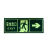 夜光安全出口指示牌荧光墙贴疏散逃生通道楼梯紧急出口箭头标志 C3向右 14x36cm