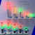 SIRON三色信号灯带蜂鸣 自动化设备数控机床灯D012-B/D012-W D012-B-1000 黑色1米电线