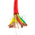 承琉行车专用9芯电缆线带钢丝1.5/2.5/4/6平方龙门电动葫芦电源控制线 国标包检5/D767/D71.5红色