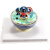 HYWLKJ星球蛋糕模具圆形6寸8寸敲敲乐球数字母装饰生日创意网红星空烘焙 透明圆球8寸 20cm 1个