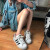 阿迪达斯 （adidas）秋冬新款男女经典金标贝壳头运动板鞋情侣小白鞋SUPERSTAR SHOES 推荐款FU7712/EG4958 42