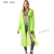 盛融乾时尚外穿旅游雨衣男女款单人长款身防雨透明防水雨披衣服式 绿色 绿色(包边款) XL