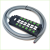 M8分配器981210分线盒集线器12端口PNP/NPN带电缆 NPN+PVC15米：981211-395-150 PVC固定安装电缆