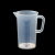 塑料量杯食品级加厚PP带刻度烧杯厨房烘焙工具奶茶进口VITLAB 100ml 蓝色刻线