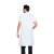 劳博士 LK044 白大褂 工作服学校化学实验室服护士服药店工装白色 短袖 男XL