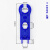 光伏接头扳手 MC4太阳能光伏连接器专用扳手 卡位省力板手 1500V-蓝色款一把