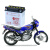 免维护三轮踏板125摩托车水电瓶蓄电池12V弯梁助力车通用 YTX9-BS