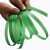 pet塑钢打包带手工绿色塑料带1608捆绑带打包绳包装带捆扎包装条 1910钢打包扣1箱/9公斤