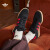 adidas「T头鞋」STADT经典运动板鞋男子新款阿迪达斯官方JI1885 黑色/浅猩红/金色 40
