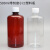 定制500ml透明塑料瓶液体样品分装瓶PET瓶带刻度 小口防盗盖密封 透明