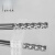 定制55度3刃铝用铣刀镜面高光加长钨钢硬质合金立铣刀CNC数控刀具 D6*45*150L*3F