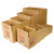 快递纸箱半高箱子批发电商专用邮政打包箱纸盒物流包装箱定制 三层优质 12号(130mmx80mmx90mm)-200个