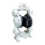 DYPV 气动隔膜泵 BQG-50 流量18m³/h 扬程70m PP材质 F46聚四氟乙烯膜片