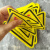 小心有电危险警示贴配电箱当心触电标识贴纸 机械伤人高温提示工业品 注意安全三角形加厚PVCxy 3.5x3.5cm