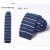 ROMDINK品牌高档 毛线领带商务休闲针织英伦复古时尚平头领带韩版窄纯色 hv04 宝蓝