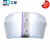 9100X面罩自动变光面罩配件透明焊帽镜片电焊光面罩内外保护屏 9100X外保护片(标准款)