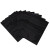 海斯迪克 黑色自封袋 不透光密封袋 PE避光防尘防水化工原料封口袋 22*32cm(13丝) 