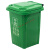 公共垃圾桶大号 户外垃圾桶带盖大号垃圾分类四色公共场合环卫商用厨房大号JYH 100L蓝色-可回收物