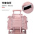 雷克狮途（REKOSDU）短途旅行包女包网红手提大容量轻便运动健身包行李包女士旅游包袋 粉色小号