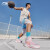 李宁男鞋篮球鞋轻速1.0超轻减震高回弹实战比赛鞋粉色蓝色ABAS041 ABAS041-2【粉色个性球场纵横】 39