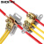T型接线端子大功率电工免断线分线器电线电缆一进二出铜芯接头 ZK-M206 一分一 0.5-6平方