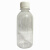 50/100毫升/200/500ml塑料瓶透明液体样品分装取样瓶带刻度小瓶子 500毫升棕色小口刻度瓶*50个