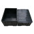 防静电周转箱黑色收纳整理筐电子元器件物料盒子养龟塑胶箱带盖 超高5号带盖外尺寸：480360325mm