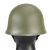 乐子君 GK80式真钢盔安全帽迷保安复古合金钢头盔防摔 军绿钢制