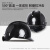 HKNA碳纤维花纹头盔工地国标ABS黑色安全帽领导监理头帽印字定制 V型碳纤维色亮黑