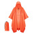 七格匠 迷彩雨披三合一多功能成人款斗篷雨披雨衣  200*140cm 橙色