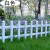 新特丽 锌钢草坪护栏 花园公园学校社区绿化隔离栏户外室外花池栅栏围栏加厚篱笆栏杆 50厘米草绿色