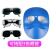 TLXT电焊防护罩脸部面罩焊帽头戴式牛皮松紧带轻便氩弧烧焊工眼镜 pc面罩+3个浅色眼镜+松紧带