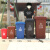 240升干湿分离户外垃圾桶带盖超大号容量商用环卫小区室外分类箱 红色100升加厚桶有害垃圾